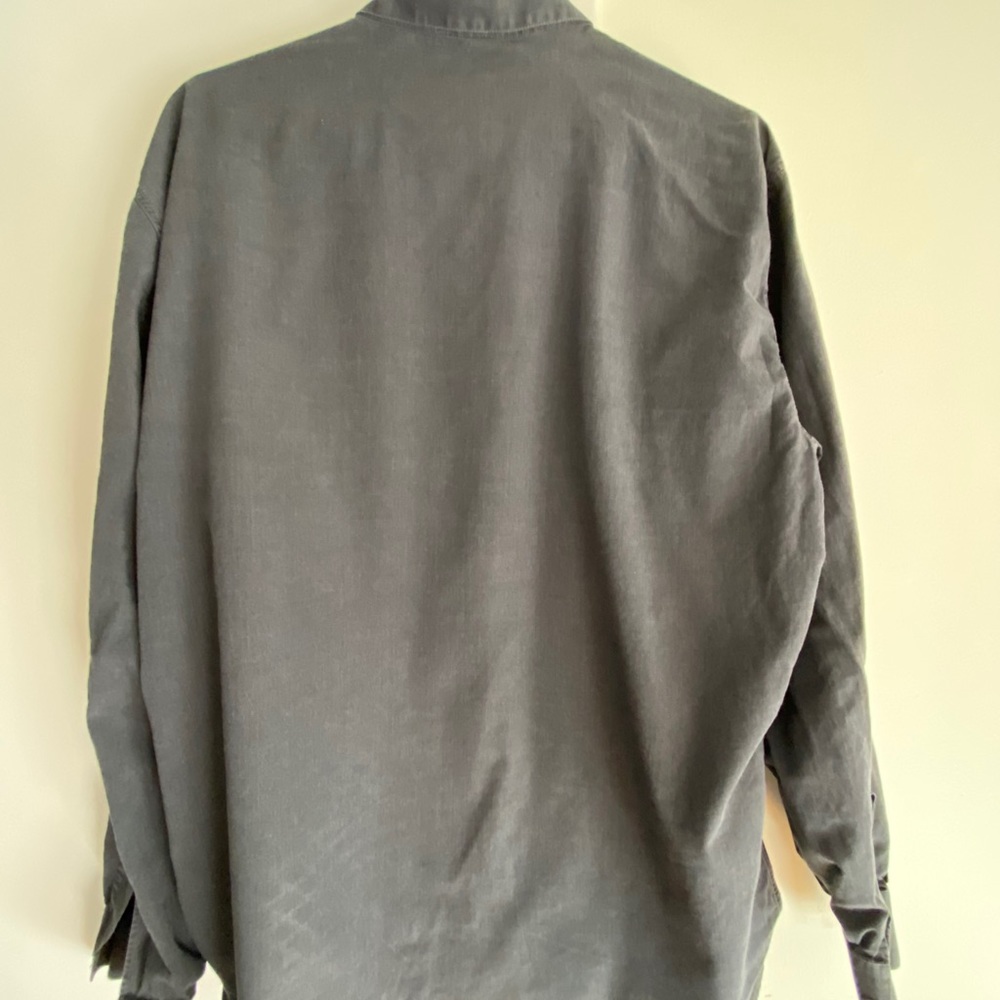 Gray button down - Picture 3 of 3